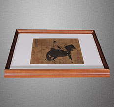 梁溪书画装裱配框服务案例